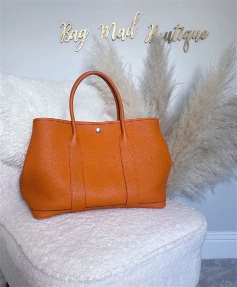 hermes garden party 36 orange|garden party 30 vs 36.